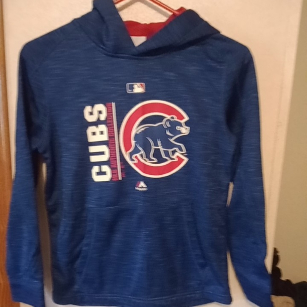 Cubs authentic hoodie. Size 10 -12